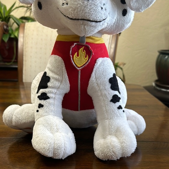 Nickelodeon Marshall Red and White Stuffed Animals - Picture 3 of 12